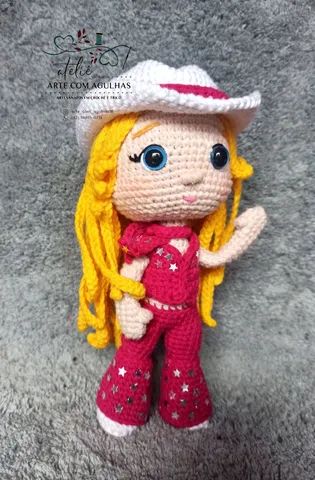 Barbie amigurumi, Crochê