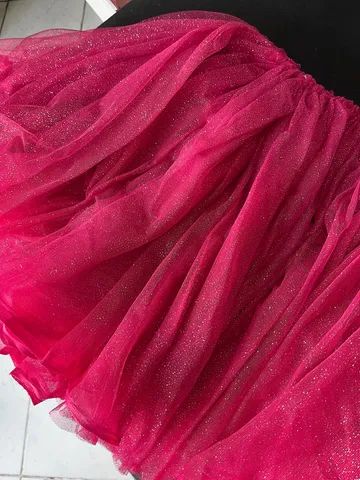 Carnaval Saia tule rosa barbie - ateliê - Foto 3
