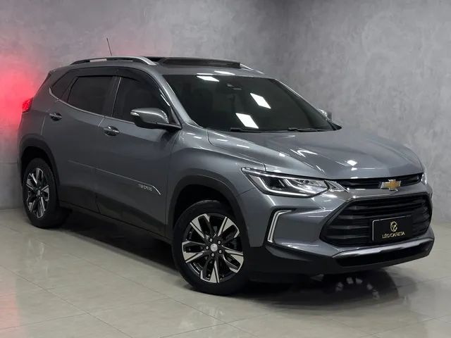 GM TRACKER 1.2 PREMIER AUTOMÁTICA - 2021 - TOP + TETO. LÉO CARETA VEICULOS