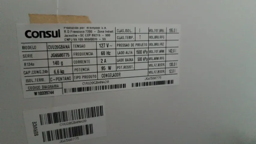 Vendo Freezer vertical 