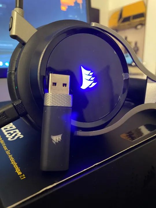 Headset Gamer Corsair Virtuoso RGB Wireless - Foto 2