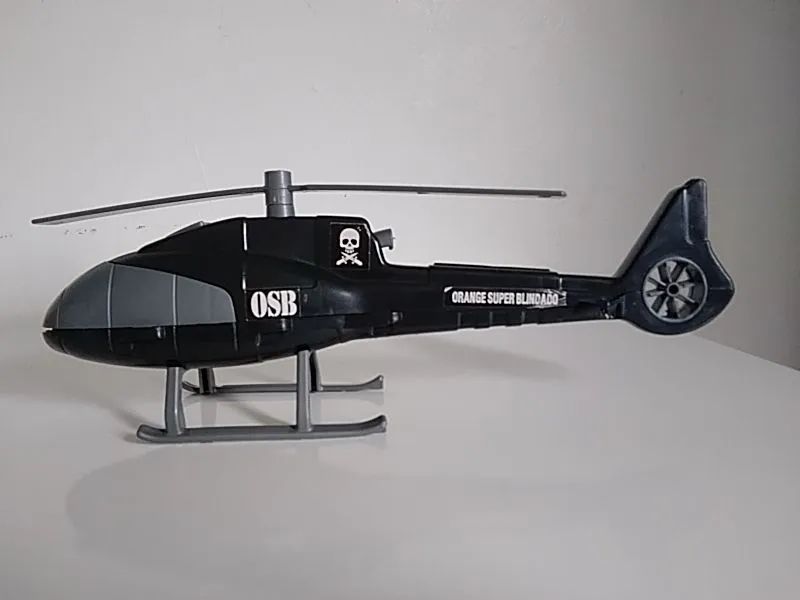 Moto Super Esportiva de Brinquedo + helicóptero Infantil - Foto 4