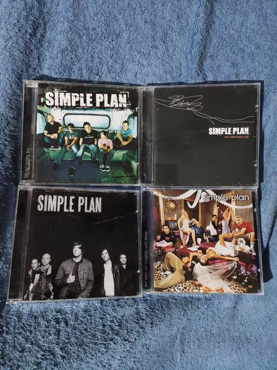 4 CDs Simple Plan emo rock No Pads, Just Balls, Still Not Getting Any 