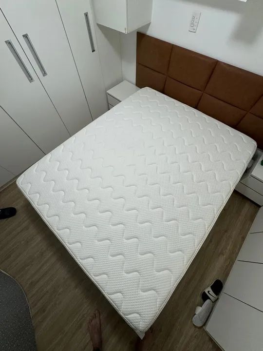 Colchão Queem Size ( Ortobom Ortophur ) - Foto 5