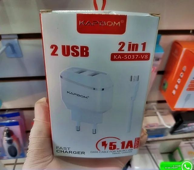 Carregador Fast Tipo C para Xiaomi e Motorola - Foto 2