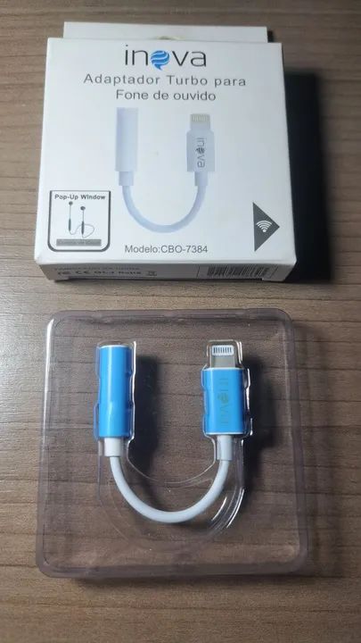 Adaptador iPhone -> Fone de ouvido!!!