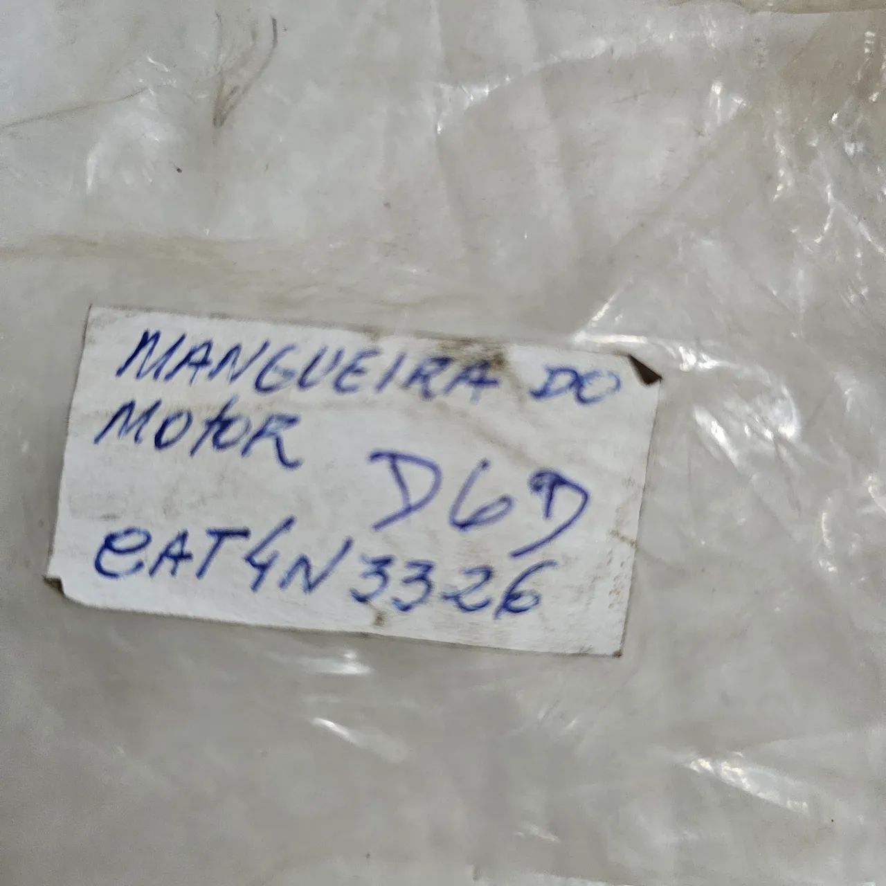 Trator esteira carregadeira motoniveladora caterpillar  mangueira tubo novo 4N3326 - Foto 4