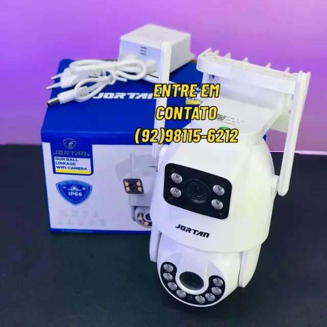 Camera de Segurança Dupla Jortan Externa Yoosee - Entregas 9h as 22h - Foto 2