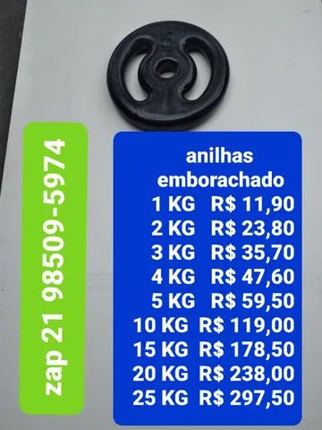 Anilhas de musculação  - Foto 3