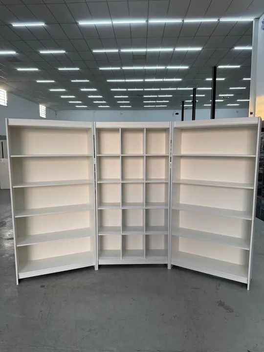 Kit c/ Prateleira + Colmeia Expositora MDF - Direto da fábrica 