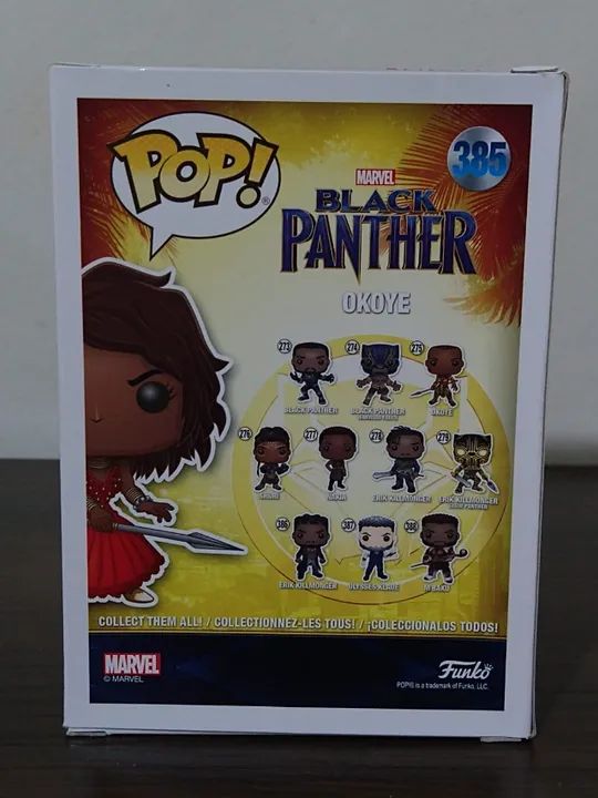 Funko Pop Okoye Red Dress 385 - Marvel - Black Panther - Pantera Negra - Foto 3
