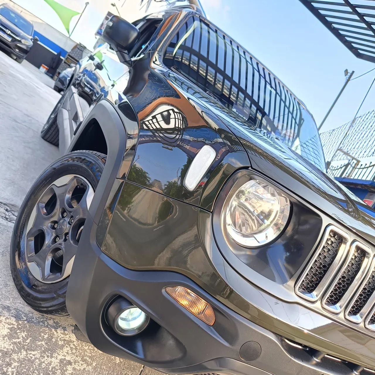 RENEGADE 1.8 FLEX 2021 AUTOMÁTICA VERDADE LINDÍSSIMA  - Foto 5