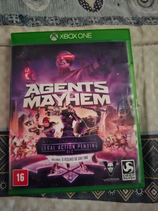 Jogo Agents of Mayhem para Xbox One usado