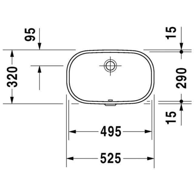 Cuba Para Banheiro D-code - Duravit - Foto 4