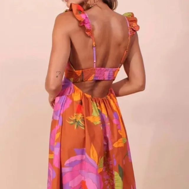 Vestido longo farm  - Foto 2