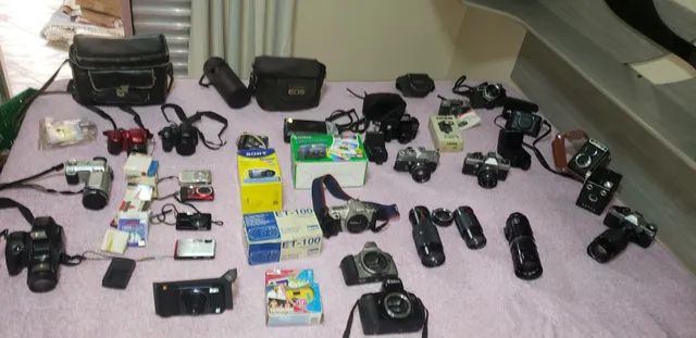 Lote câmeras fotográfica  - Foto 4