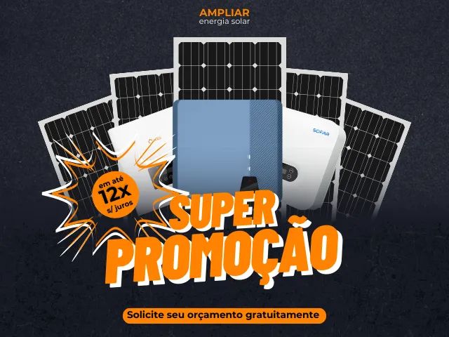 Energia Solar - Solução Completa - Materiais/Projeto/Homologação