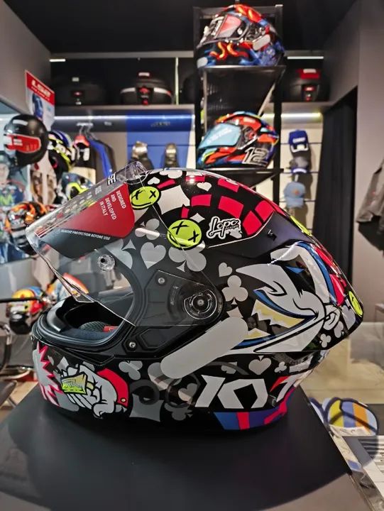 CAP KYT TT COURSE RICCARD ROSSI 