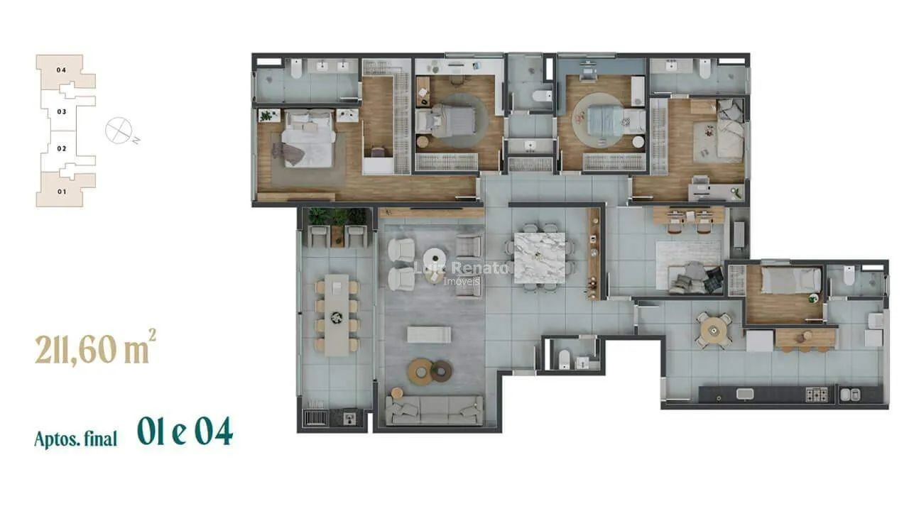Apartamento a venda no bairro - Foto 2
