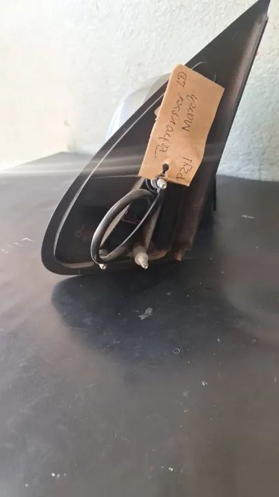 Retrovisor Nissan March Direito Eletrico s/ seta Original - Foto 3