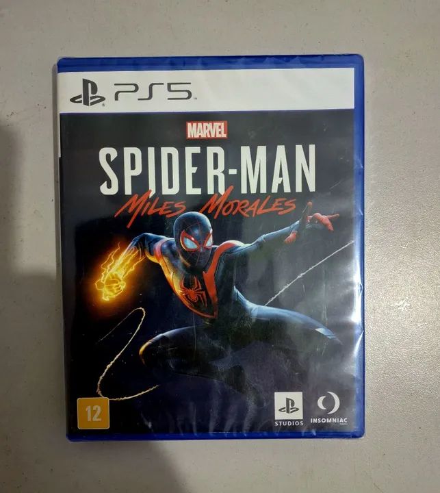 Promoção Jogo Spiderman Miles Morales PS5 Lacrado( ACEITO CREDISHOP)