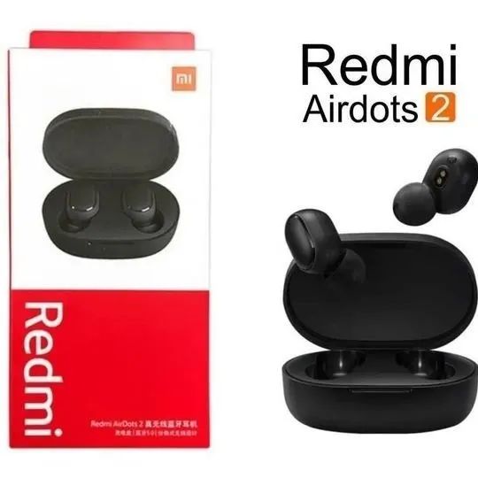 Fone de Ouvido Redmi, sem fio, Bluetooth.