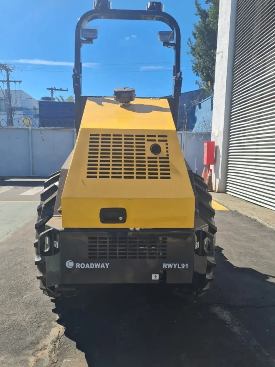 Rolo Compactador Pé De Carneiro 3500kg Motor Quanchai - Foto 4