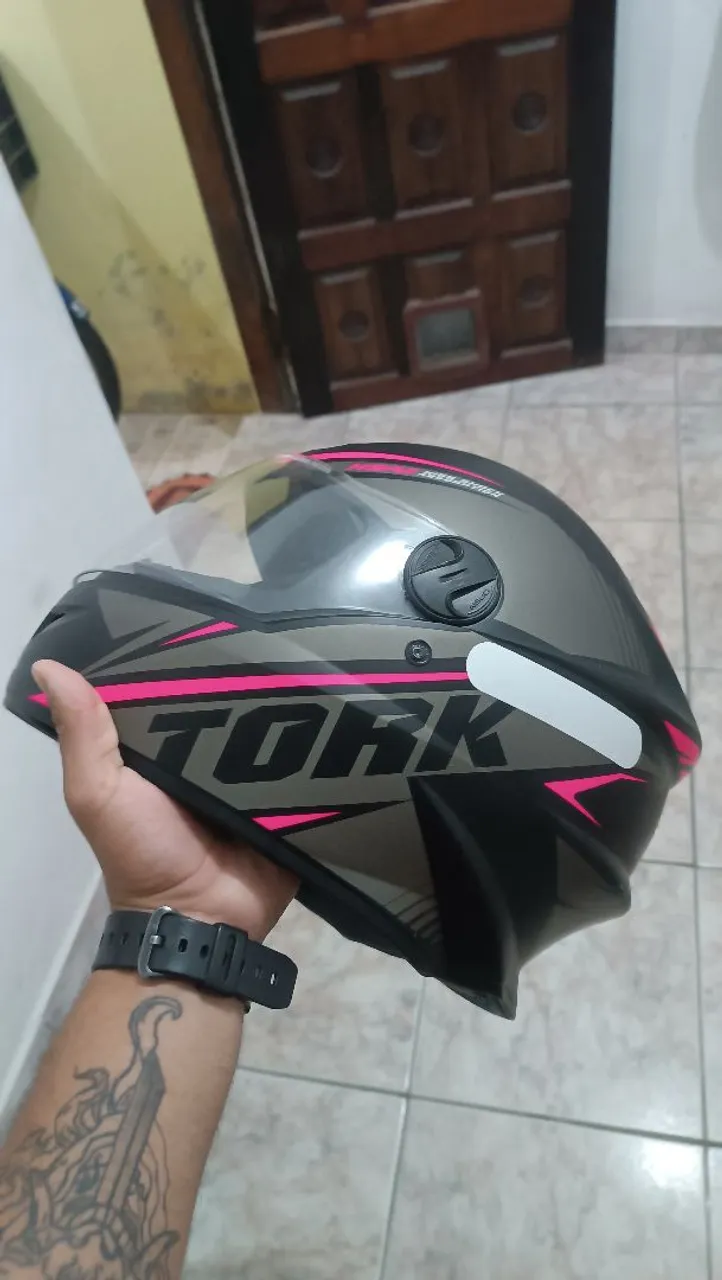 Capacete Tork nunca usado!
