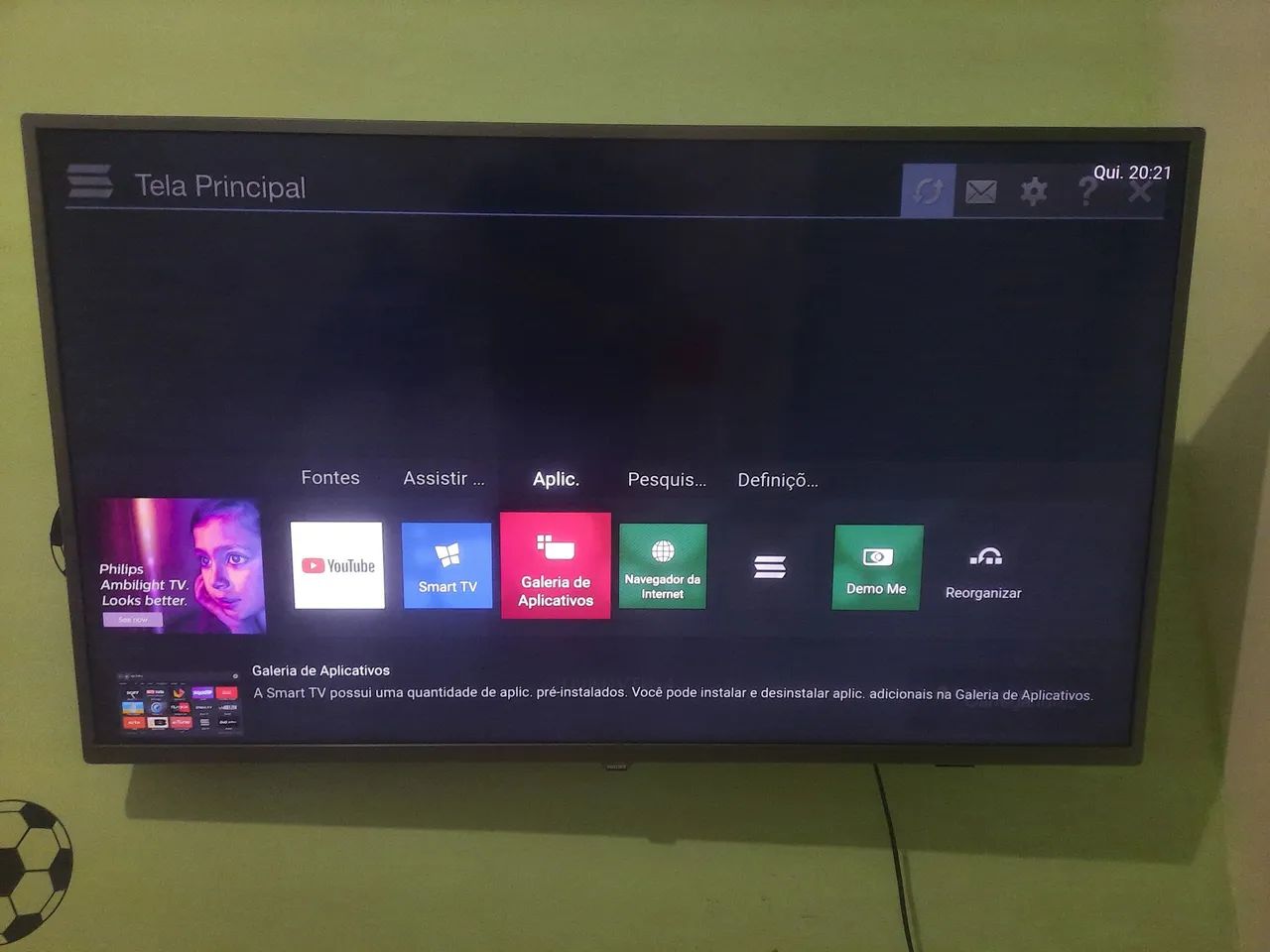 TV Philips Smart 50 polegadas - Foto 2