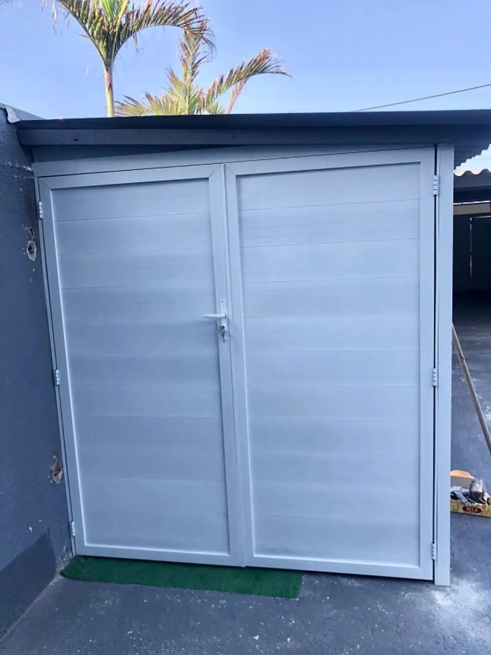 Portão de Alumínio 2 Folhas
