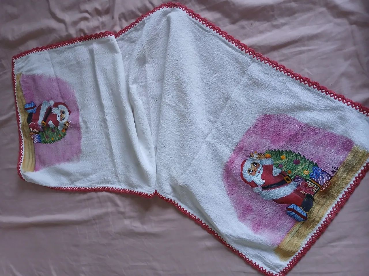 Trilho de mesa natal