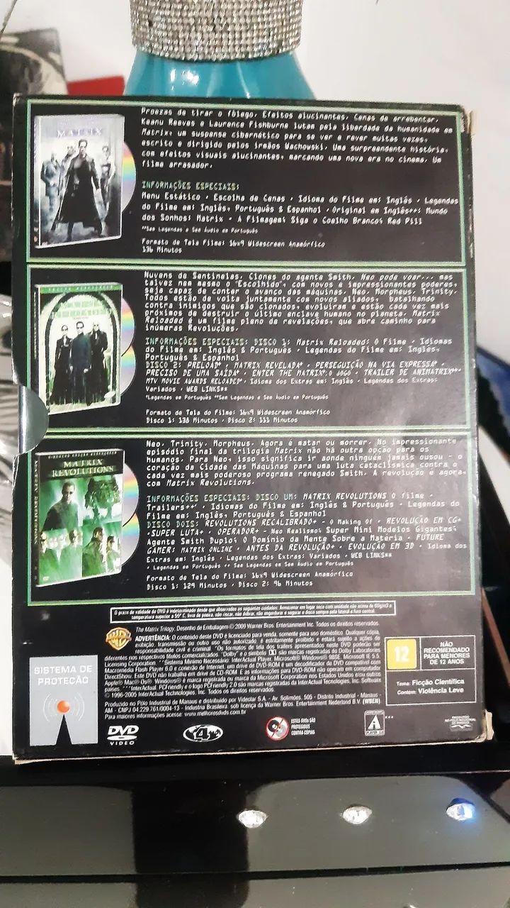  BOX  Matrix Trilogia - 5 DVDs - Foto 4