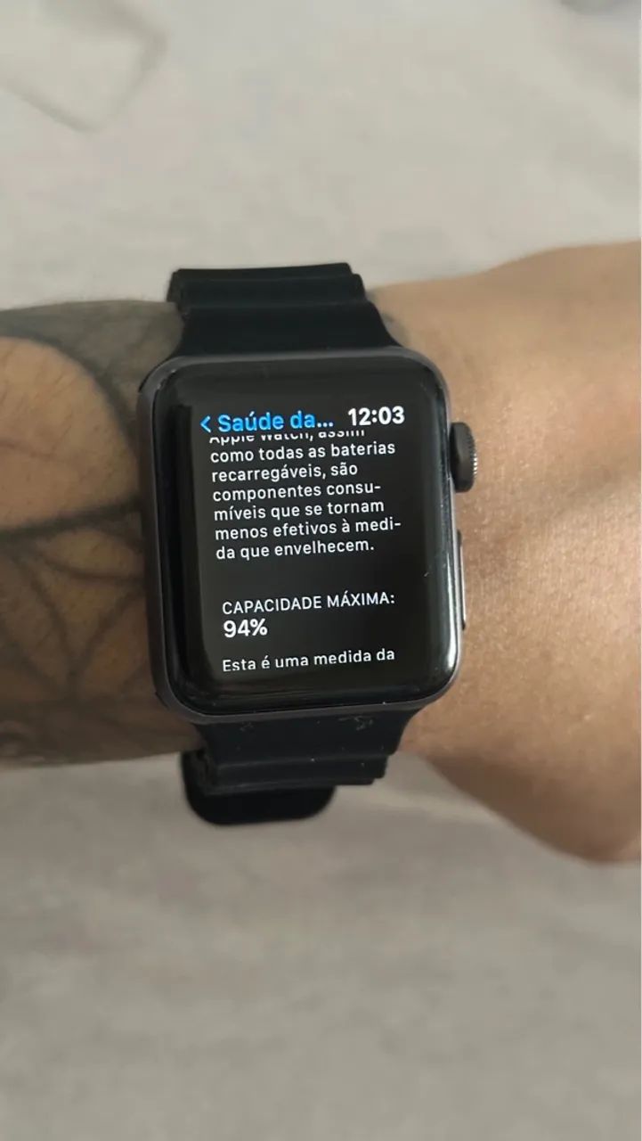 Apple Watch Series 3 - Preto 38mm - Foto 6