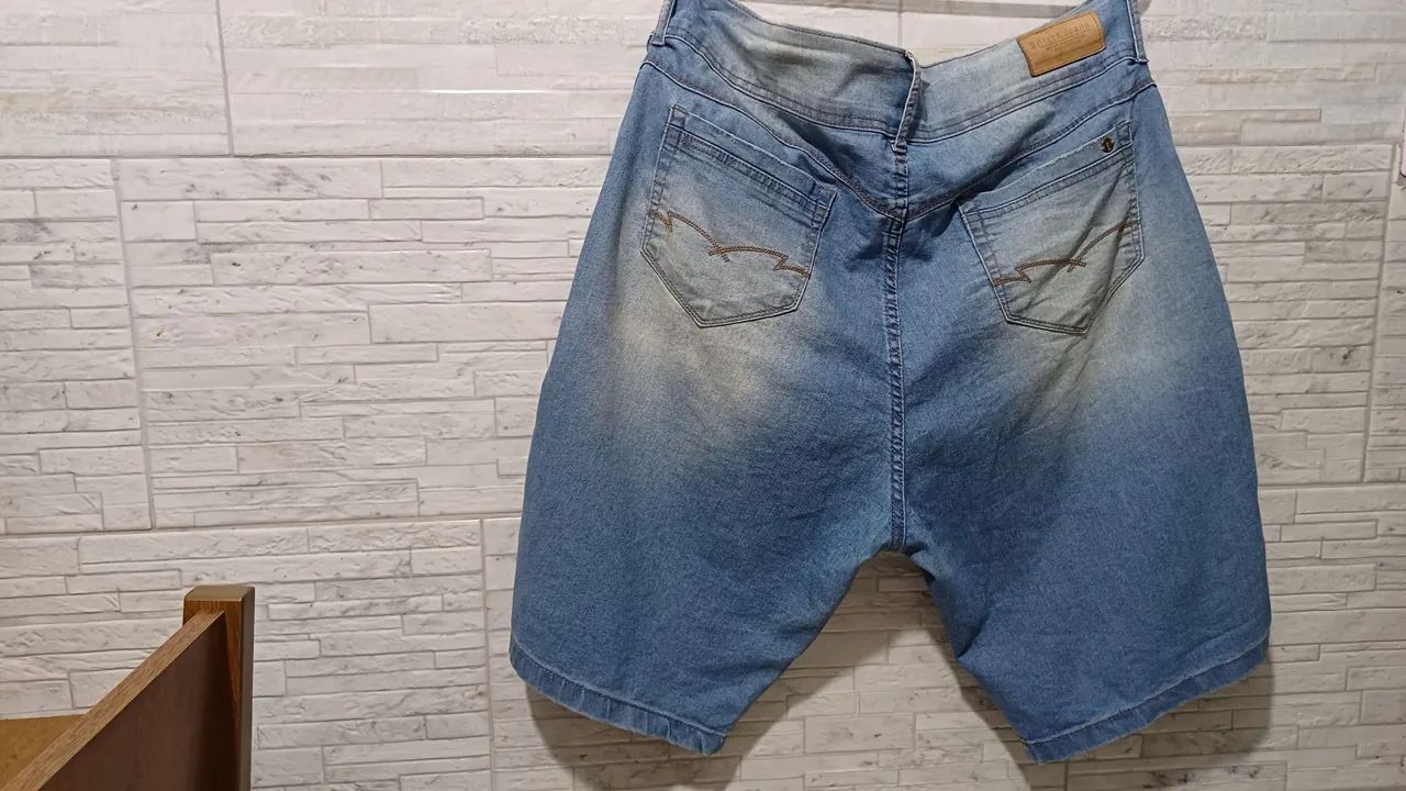 Bermuda Jeans Masculina - Tamanho Gg - Foto 2