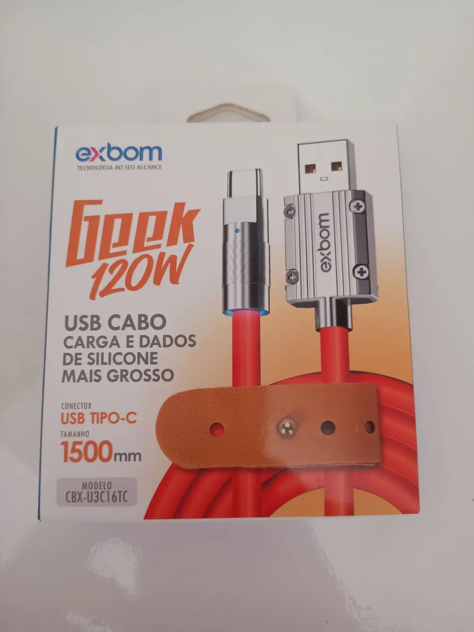 Cabo USB Tipo O MELHOR