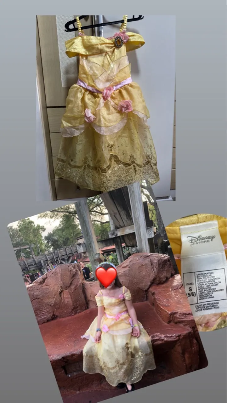 Fantasia Princesa Disney Store - Tamanho S (5/6)