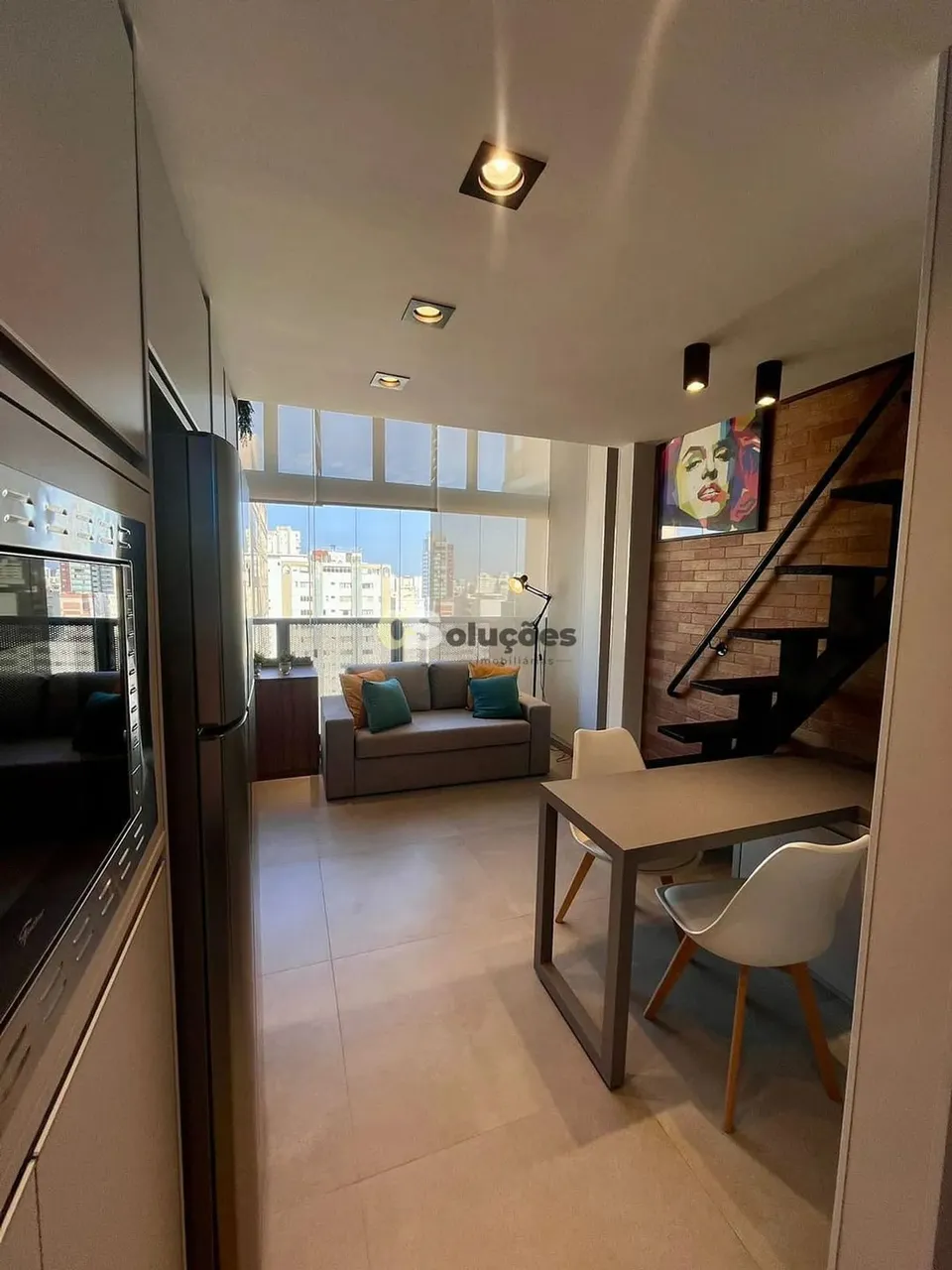 Studio para locação totalmente mobiliado com 27m² em Moema, São Paulo