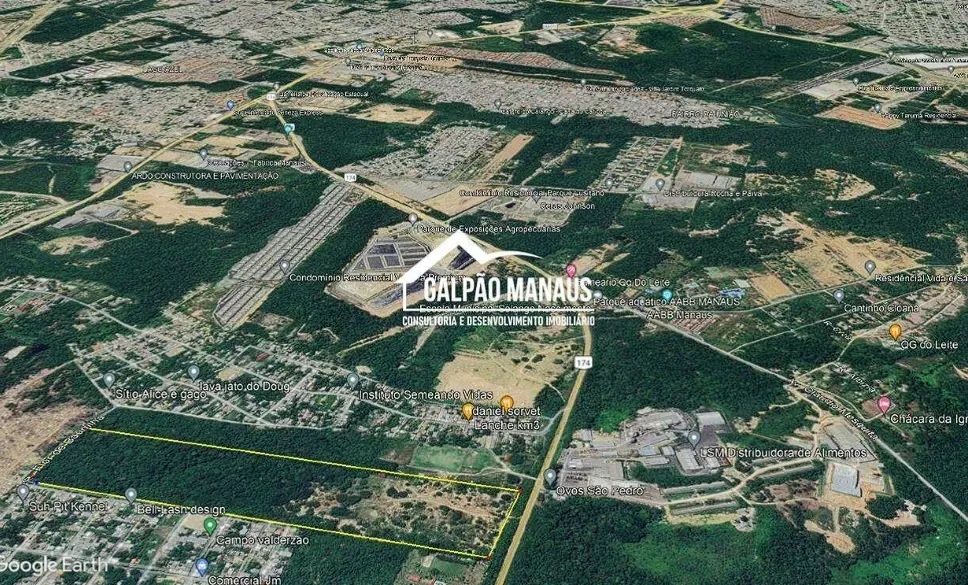 Galpão Manaus - Terreno - 170 mil m²- BR174 - TRV320 - Foto 2