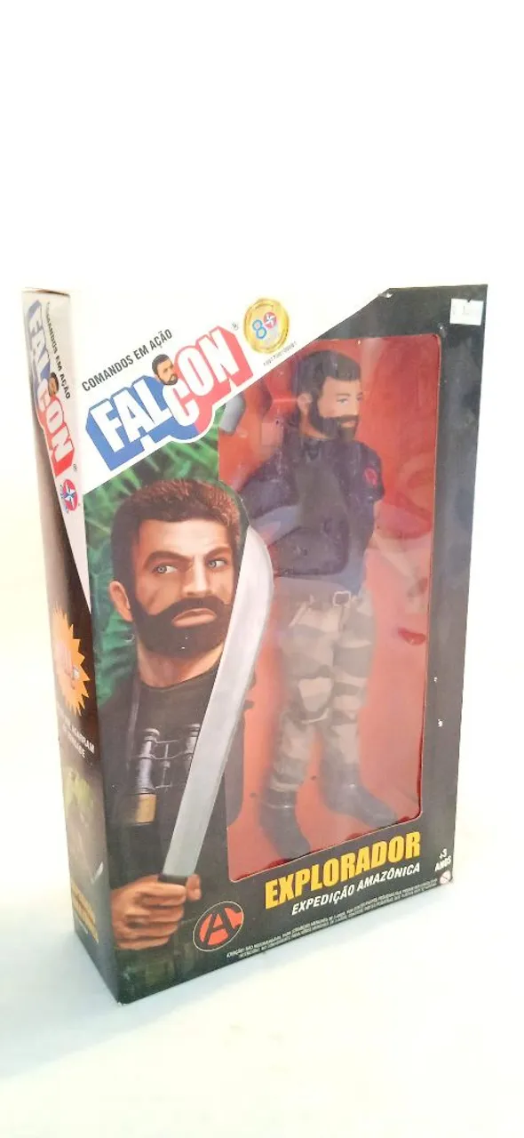 Boneco Falcon - Explorador Expedição Amazônica 2017 lacrado