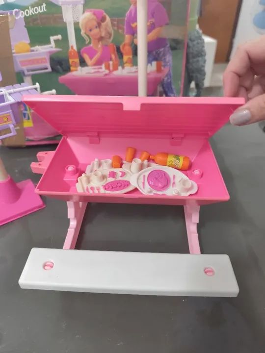 Barbie Backyard Cookout - Brinquedo Completo anos 90!  - Foto 5