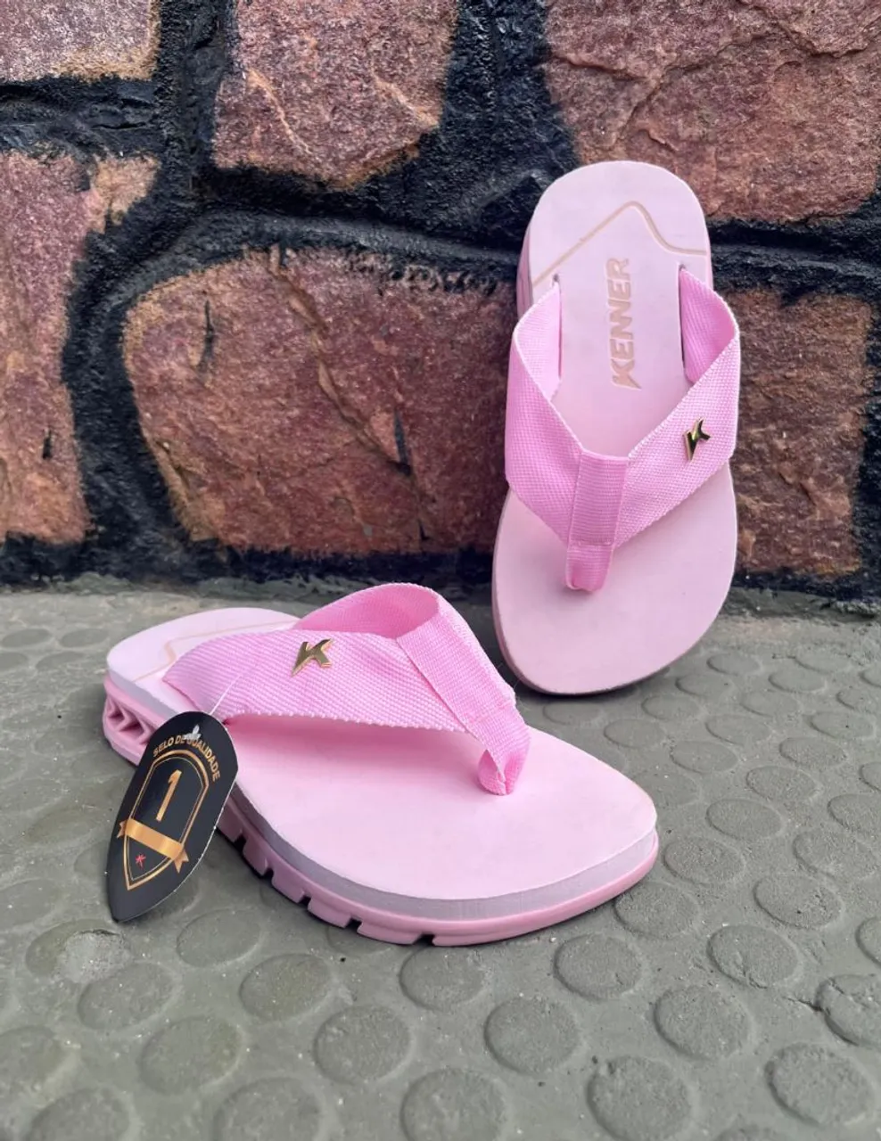 Chinelo Kenner Rosa - Conforto e Estilo!