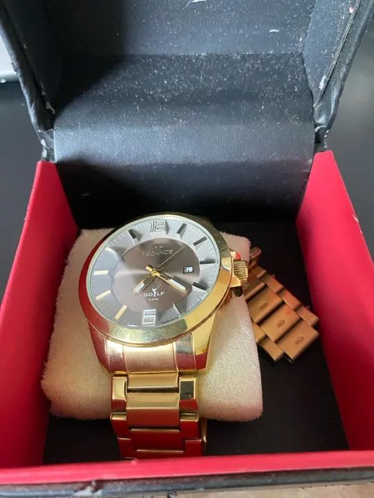 Relógio Technos Golf - Dourado - Foto 3