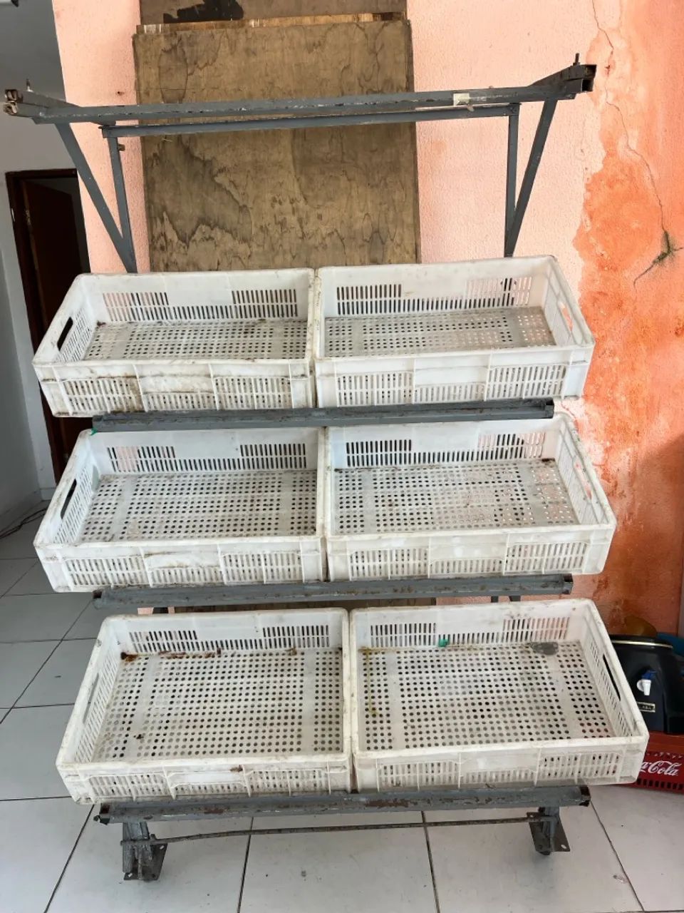 Expositor com 6 cestos para comércio - Foto 2