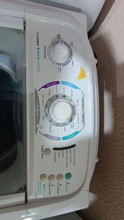 Máquina de Lavar Roupa Eletrolux 8kg Voltagem 220 com 90 dias de garantia. Entrego  - Foto 4