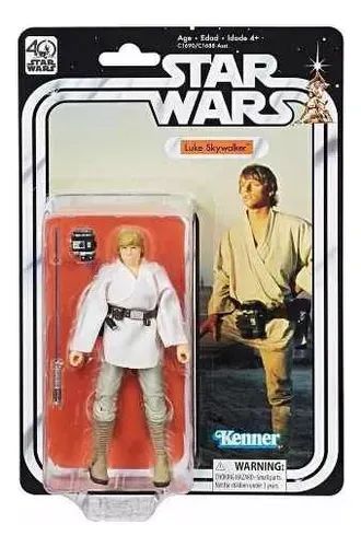 Star Wars The Black Series 40º aniversário Luke Skywalker Figura de 6 polegadas PROMOÇÃO  - Foto 5