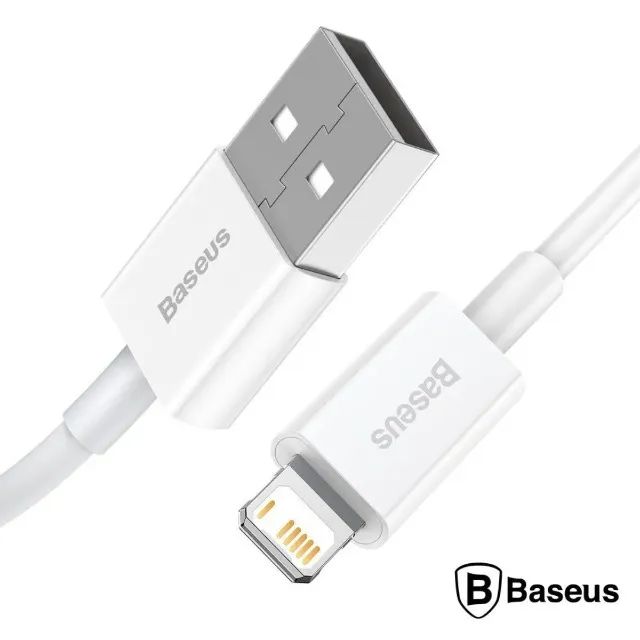 Cabo Para iPhone Baseus Usb Lightning Turbo 2.4a Baseus - Foto 5