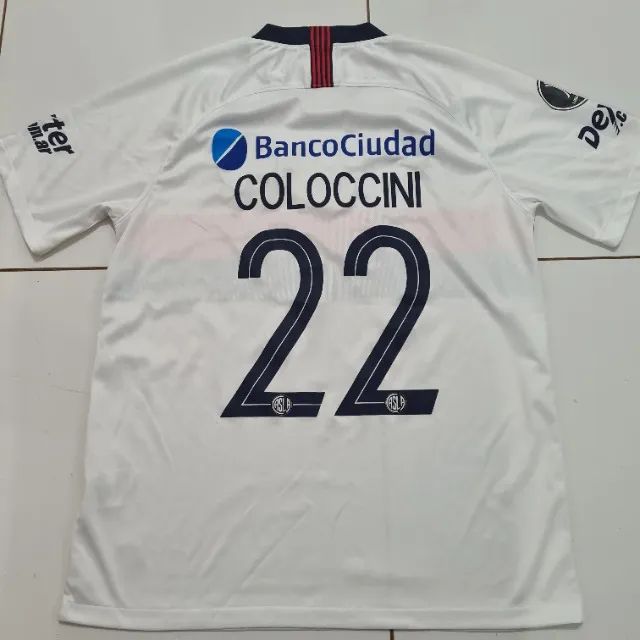 Camisa San Lorenzo Nike Branca Importada Tamanho G com detalh - Foto 2