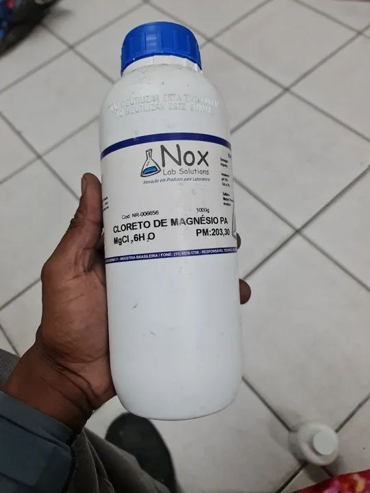 Cloreto de Magnésio PA 1000g - Nox