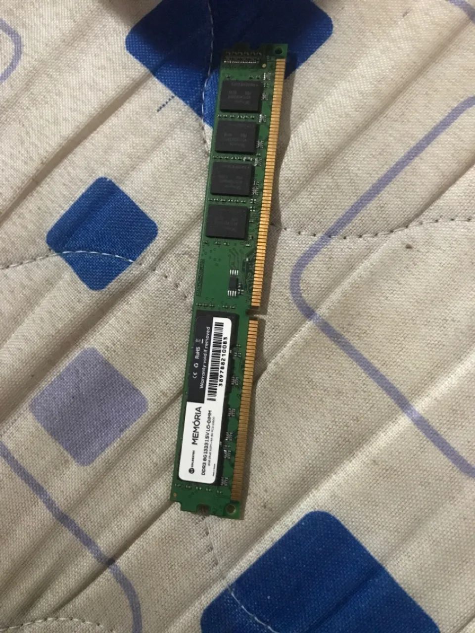 Memória ddr3 de 8gigas 