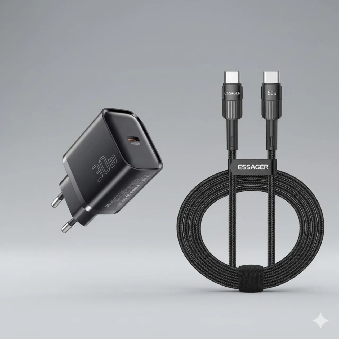 Carregador ESSEGER USB-C 30W - Foto 2